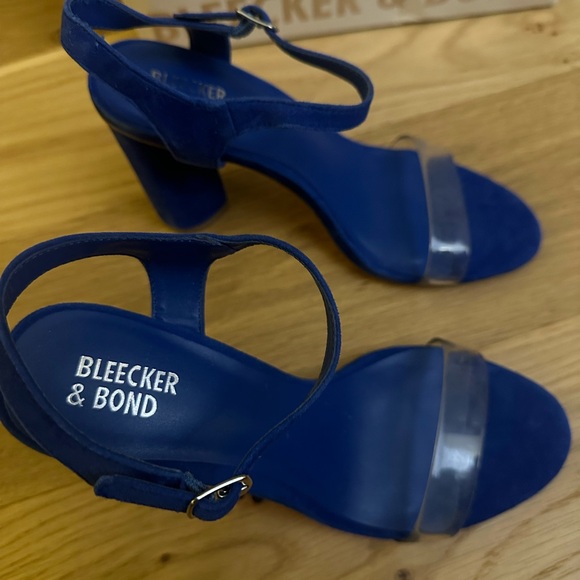 Bleecker & Bond Blue Suede - Picture 1 of 4